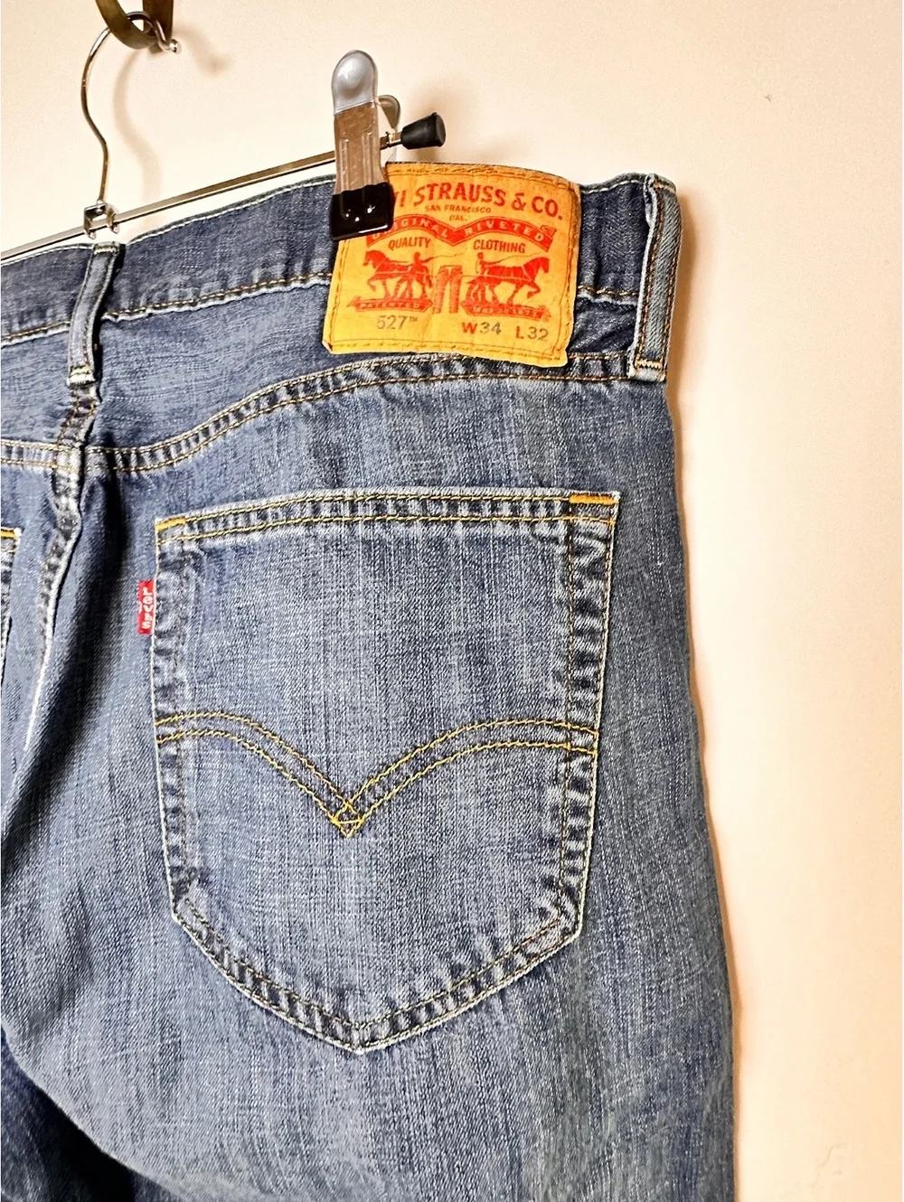 Levi’s 527 Men’s Slim Bootcut Jeans W34 L32
